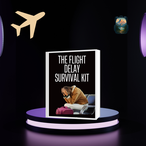 The Flight Delay Survival Kit: Everything you need to stay calm, comfortable, and in control when travel plans fall apart.