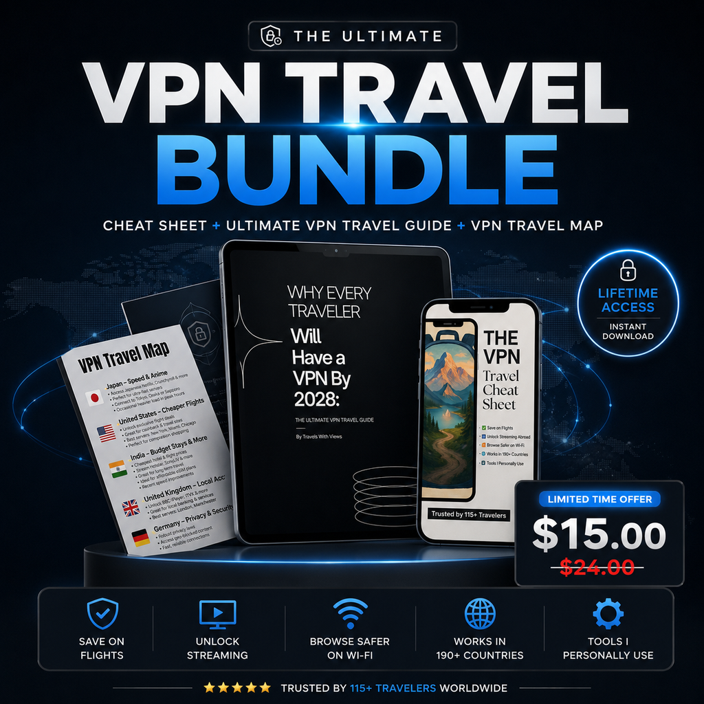 VPN Travel Bundle: Cheat Sheet + Ultimate VPN Travel Guide